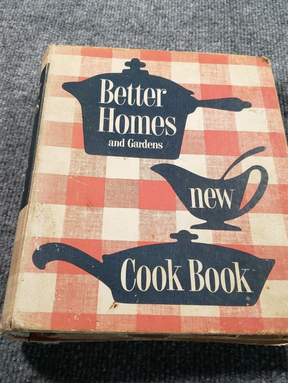 1953 Better Homes and Gardens New Cook Book 1st Edition, 9th Printing Ring Book